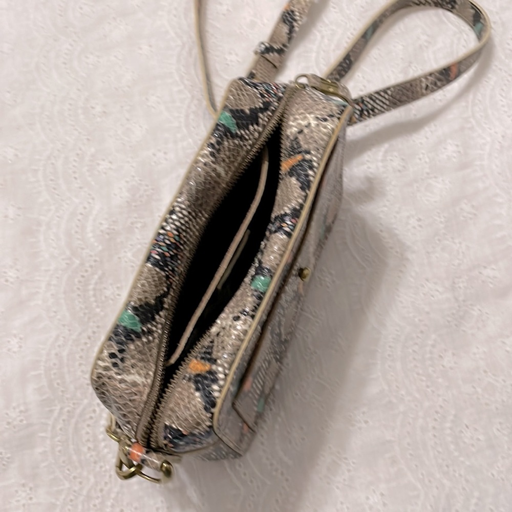 Madewell Multicolor Snake-Print Crossbody Bag - Picture 4 of 10